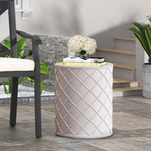 Load image into Gallery viewer, End Table, Outdoor - Antique White
