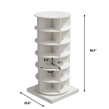 Load image into Gallery viewer, 360 Rotating Shoe Cabinet 6 Layers
