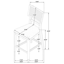 Load image into Gallery viewer, Kimpton - Counter Side Chair (Set of 2) - Beige
