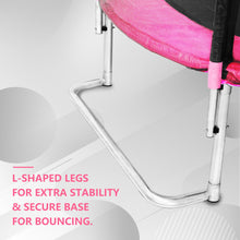 Load image into Gallery viewer, Yc 8Ft Trampoline Outer Net - Pink / Black
