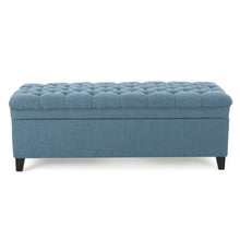 Load image into Gallery viewer, Juliana - Storage Ottoman With Birch Legs
