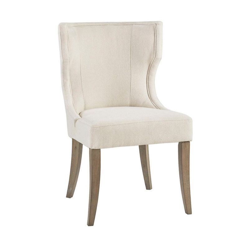 Elegant Design Dining Chair Polyester - Cream