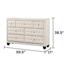 Load image into Gallery viewer, Sophia - 7 Drawer Dresser
