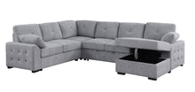 Load image into Gallery viewer, Nyhan - Upholstered Corner Sectional With Pull Out Loveseat And Storaged Chaise
