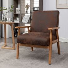 Load image into Gallery viewer, Wide Arm Chair - Brown
