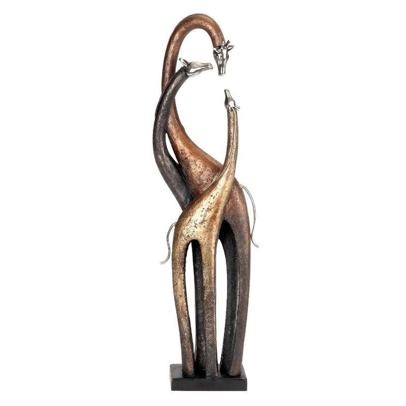 Giraffe Family Sculpture