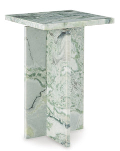Deaconwell Marble Accent End Table