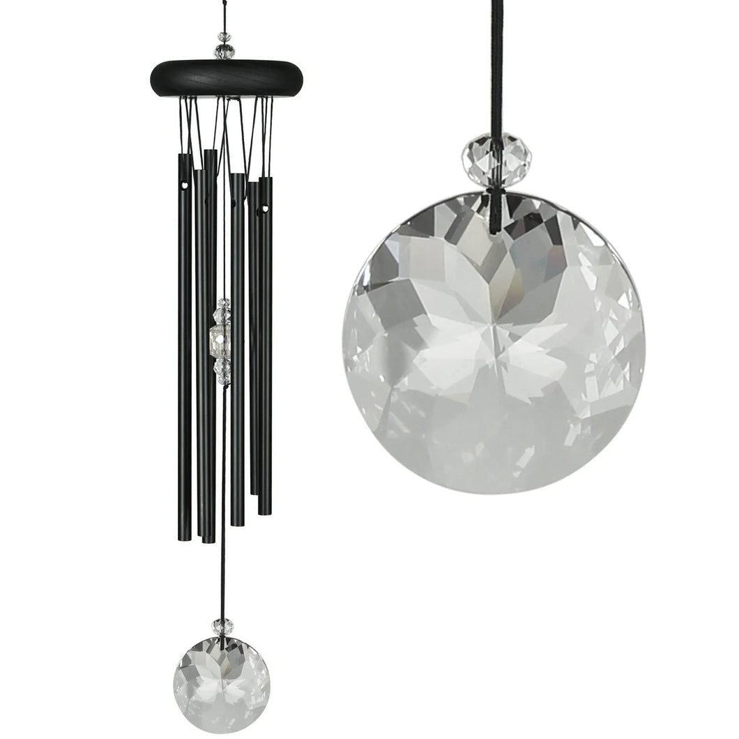 Crystal Meditation Chime - Black