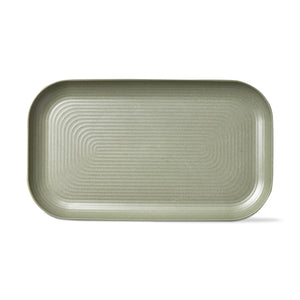 TAG-Brooklyn Melamine Rectangle Serving Platter - Sage