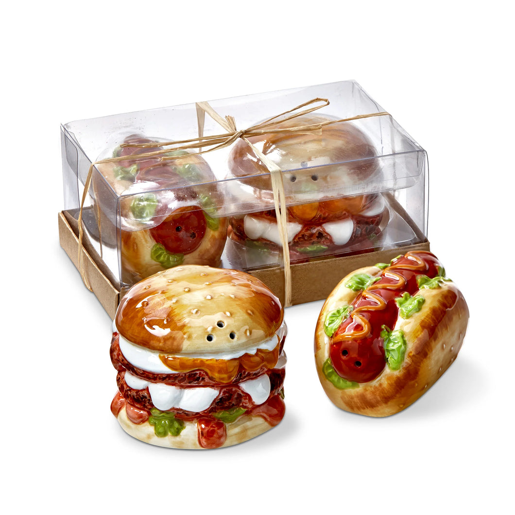 TAG-Burger & Hot Dog Salt & Pepper Shaker