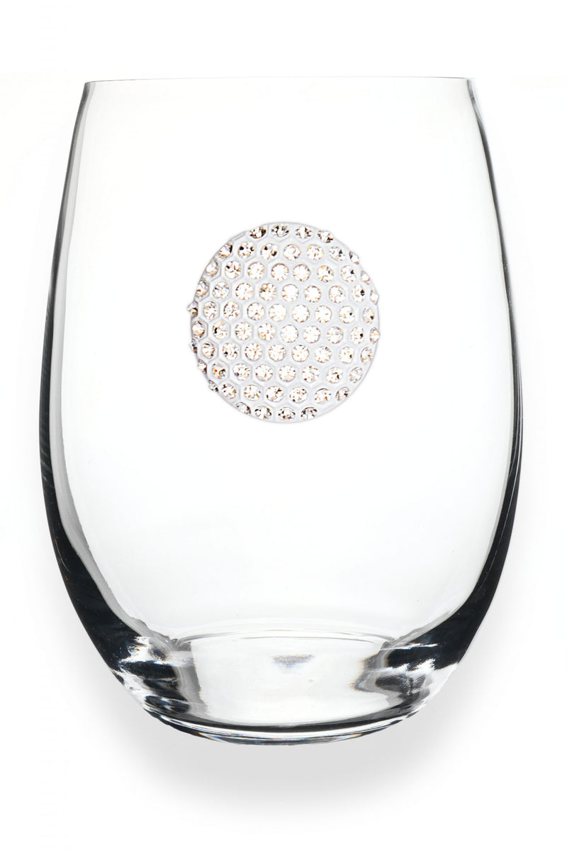 Stemless Wine Glass - Golf Ball