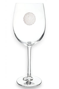 Stemmed Wine Glass - Golf Ball