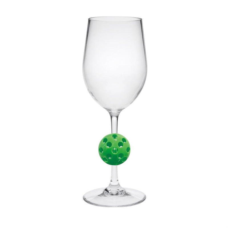 LeadingWare- 12 oz -Pickleball Stem Wine Glass