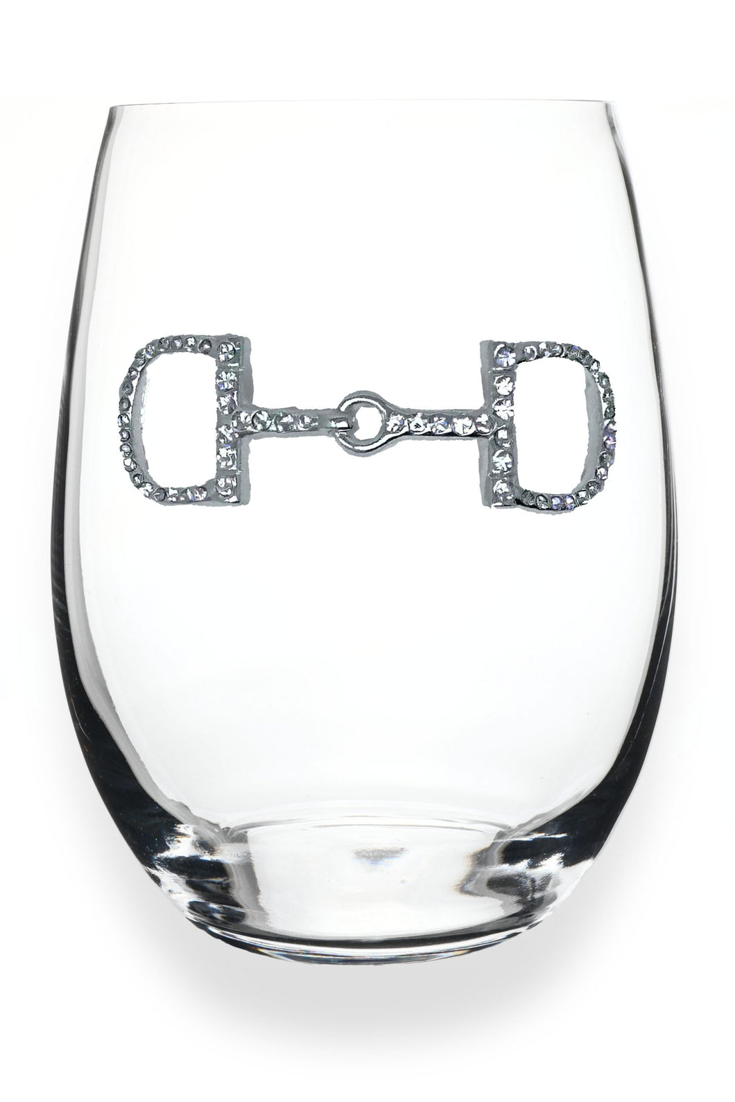 Stemless Wine Glass - Horse Bit