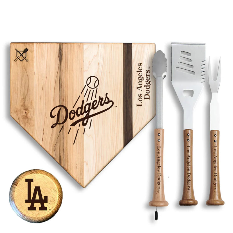 4-Piece Silver Slugger Baseball BBQ Tools