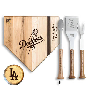 4-Piece Silver Slugger Baseball BBQ Tools