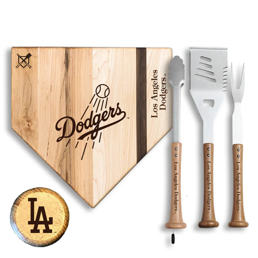 4-Piece Silver Slugger Baseball BBQ Tools