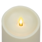 Load image into Gallery viewer, Pearl Ivory Outdoor Flameless Candle Pillar - Melted Top -
