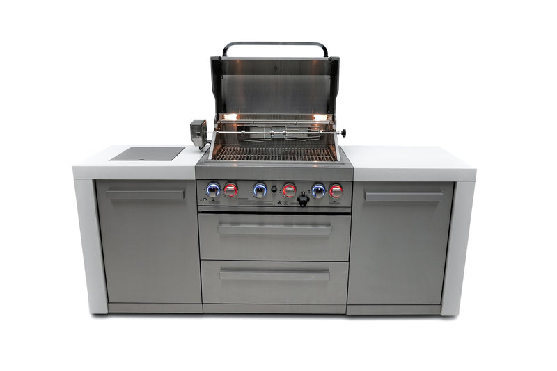 MONT ALPI 4-BURNER DELUXE ISLAND-MAi400-D