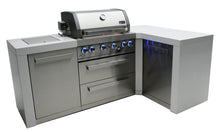 Load image into Gallery viewer, MONT ALPI 4-BURNER DELUXE ISLAND WITH A 90-DEGREE CORNER-MAi400-D90
