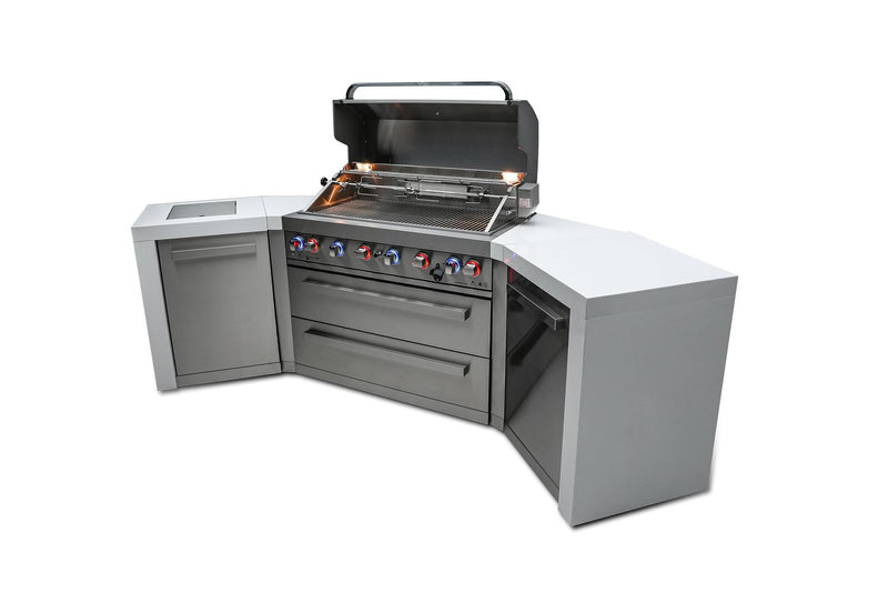 Mont Alpi 805 Deluxe Island with 45 Degree Corners-MAi805-D45