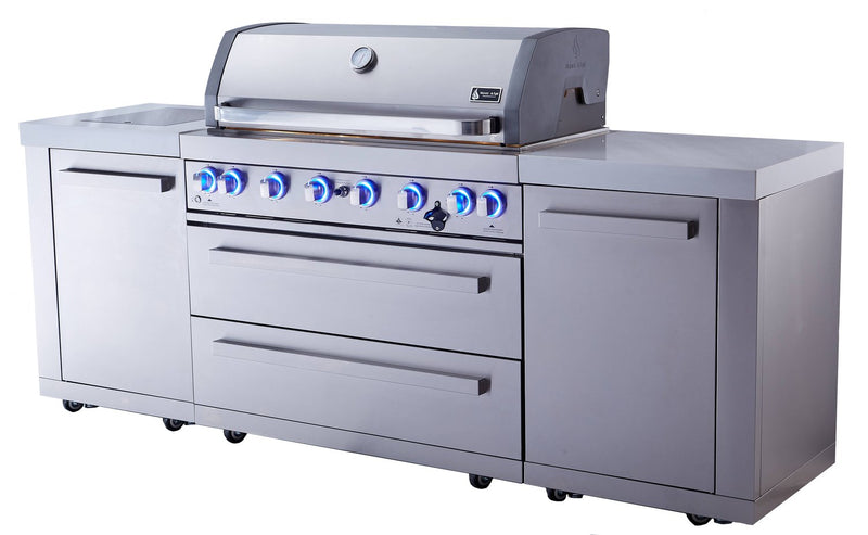 MONT ALPI 6-BURNER DELUXE ISLAND-MAi805-D
