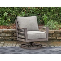 Load image into Gallery viewer, Hillside Barn Outdoor Swivel Lounge with Cushion

