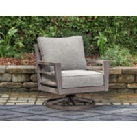 Hillside Barn Outdoor Swivel Lounge with Cushion