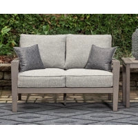 Load image into Gallery viewer, Hillside Barn Outdoor Loveseat with Cushion
