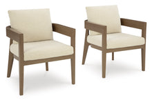Load image into Gallery viewer, Set of 2 Dining Arm Chair with Cushions
