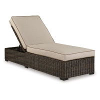 Coastline Bay Outdoor Chaise Lounge with Cushion