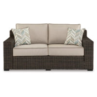 Load image into Gallery viewer, Coastline Bay Outdoor Loveseat with Cushion
