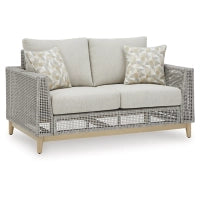 Load image into Gallery viewer, Seton Creek Outdoor Loveseat with Cushion
