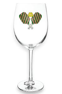 Stemmed Wine Glass - Pickleball