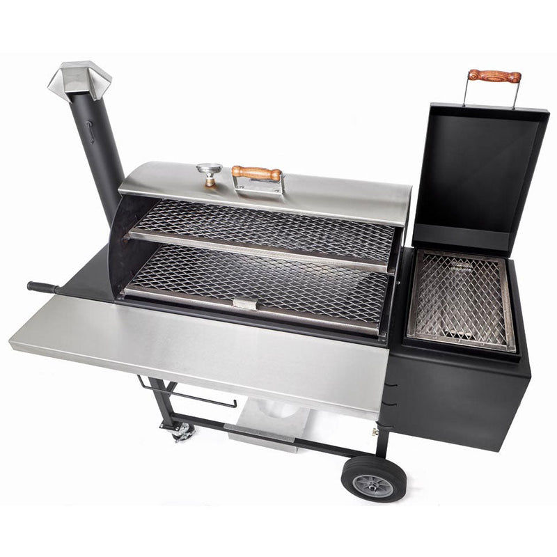 Pitts & Spitts 24 x 36 Ultimate Smoker Pit