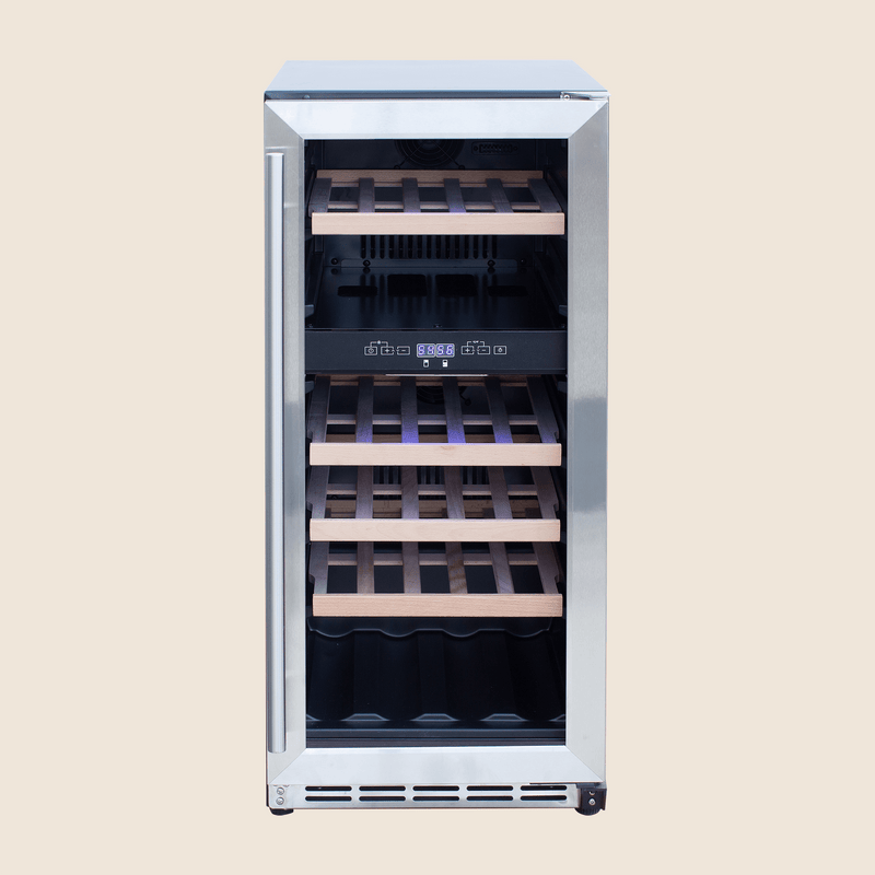Summerset 15" 3.2 Cu. Outdoor Wine Cooler - Dual Zone