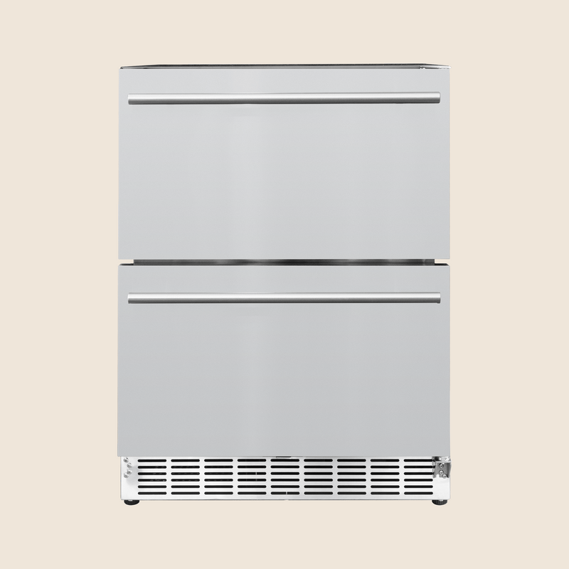 Summerset 24" 5 Cu. Outdoor Double Drawer Refrigerator