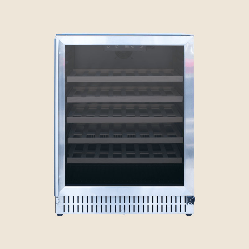 Summerset 24" 5.3 Cu. Deluxe Outdoor Wine Cooler - Single Zone