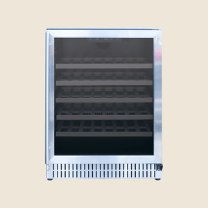 Summerset 24" 5.3 Cu. Deluxe Outdoor Wine Cooler - Single Zone