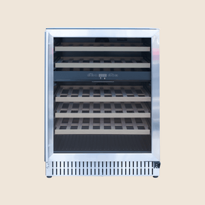 Summerset 24" 5.3 Cu. Deluxe Outdoor Wine Cooler - Dual Zone
