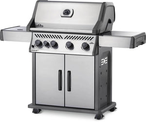 Napoleon Rogue XT 525 SIB Gas Grill with Infrared Side Burner -Stainless Steel