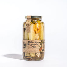 Load image into Gallery viewer, The Real Dill- Habanero Horseradish Dills
