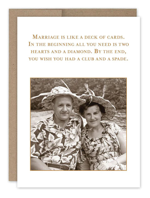 Shannon Martin-Deck Of Cards Anniversary Card