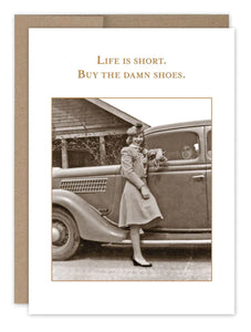 Shannon Martin-Buy The Shoes Birthday Card