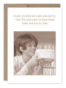 Shannon Martin-Cake Birthday Card