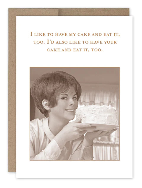 Shannon Martin-Cake Birthday Card
