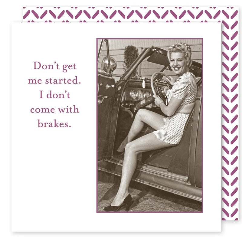 Shannon Martin-Cocktail Napkins- Don't Get Me Started