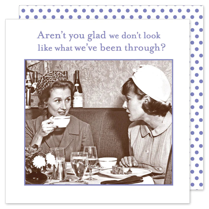 Shannon Martin-Cocktail Napkins- Don't Look