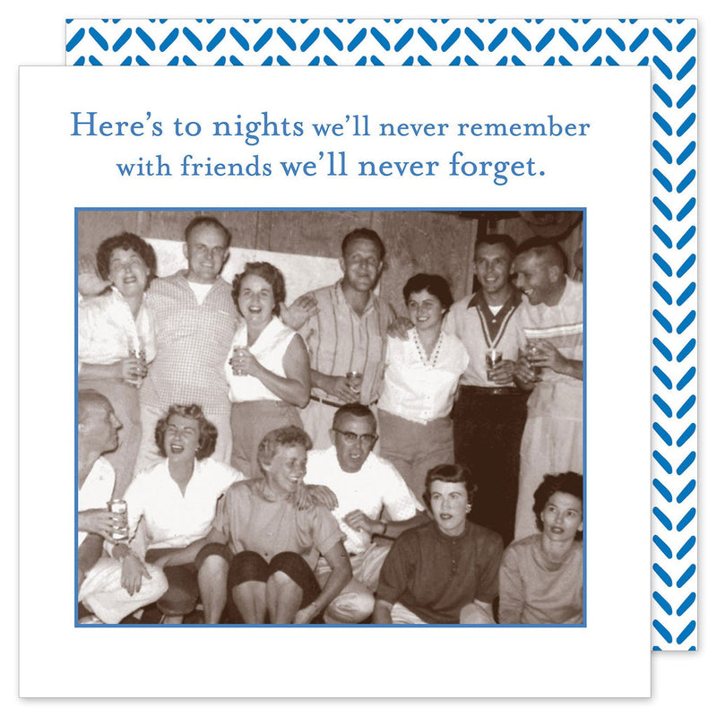 Shannon Martin-Cocktail Napkins-Here's To Nights