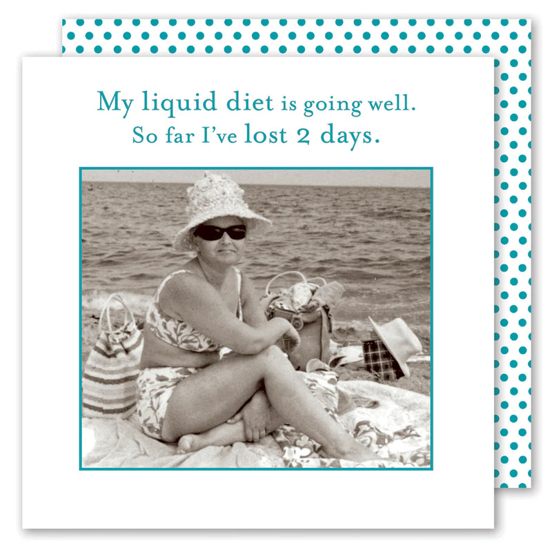Shannon Martin-Cocktail Napkins- Liquid Diet